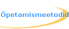�petamismeetodid