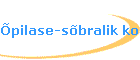 �pilase-sbralik kool